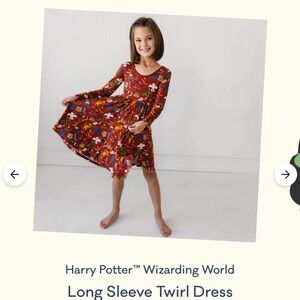 Little Sleepies Harry Potter Wizarding World twirl dress 2T